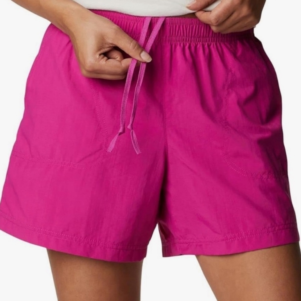Columbia Women's Vibrant Pink Athletic Shorts
